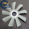 Shaanxi China Original New Engine Fan Blade Truck Parts 1000087872 for Shacman Delong F3000 M3000 H3000