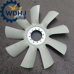 Shaanxi China Original New Engine Fan Blade Truck Parts 1000087872 for Shacman Delong F3000 M3000 H3000