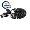 Custom Heavy Duty 7 Way Trailer Cable New Electrical Coiled ABS Wire Spring Towing Wire Parts & Accessories for Trailers