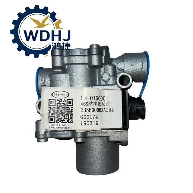 Genuine Original Product 24V ABS Solenoid Valve Spare Parts for Kinglong Youtong ZhongTong Bus Brake System Auto Brake Parts