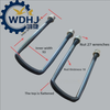 SHACMAN DZ97259520915 Heavy Duty U-Bolt Kit New Cab Guard Rack And Chassis Rear Suspension Parts for Trucks