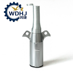 Trailer Parts Accessories 7 Core Truck Tractor 24 Volt Base Trailer Plug for Truck