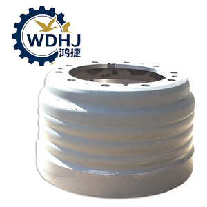 Original SINOTRUK HOWO A7 T7H Ac16 SHACMAN FAW DONGFENG FOTON CAMC BEIBENZ Spare Parts Rear Brake Drum WG9231343006 Rear Brake Drum (rear Brake Hub)