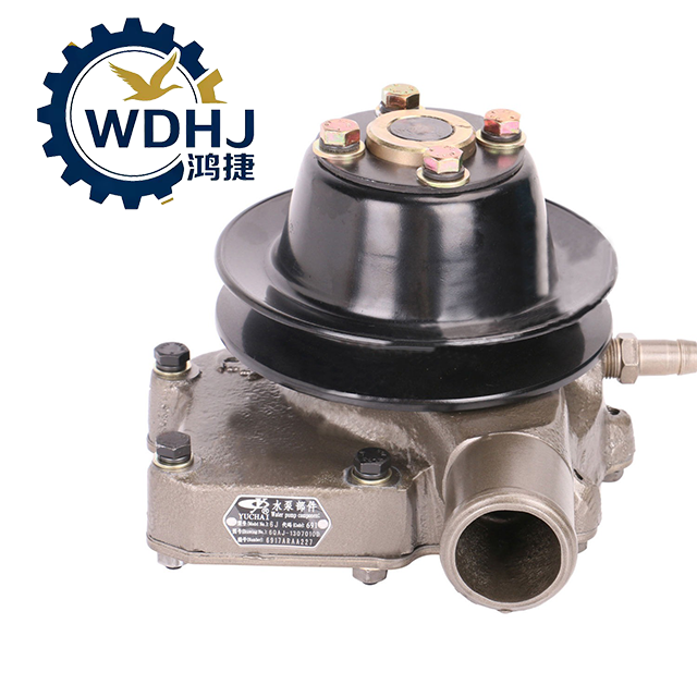 Original Factory Yuchai 6J125 Engine Accessories Water Pump Parts 6QAJ-1307010D Used for Yutong Bus or Other Dump Truck