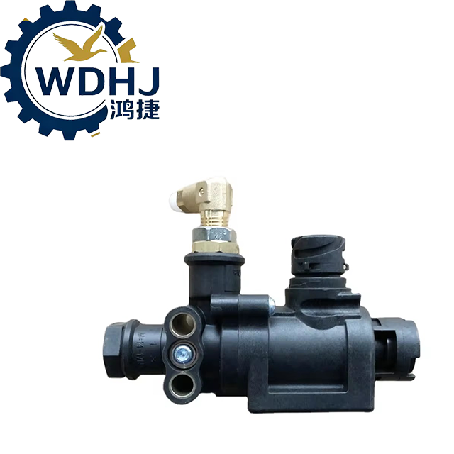 Per Shacman X3000 Elettrovalvola a solenoide a due posizioni a tre posizioni Elettrovalvola normalmente chiusa DZ97189716021