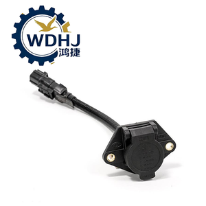 Truck Trailer Spare Parts Plug Power Socket Assembly 3730010-363 for FAW Jiefang J5 J6 Seven-pin power socket assembly