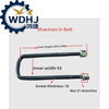 SHACMAN DZ97259520915 Heavy Duty U-Bolt Kit New Cab Guard Rack And Chassis Rear Suspension Parts for Trucks