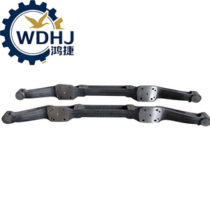 Shacman Heavy Duty Truck Spare Parts New DZ9100410058 Front Axle for Delon F3000/X3000/M3000/X6000 Made of Steel