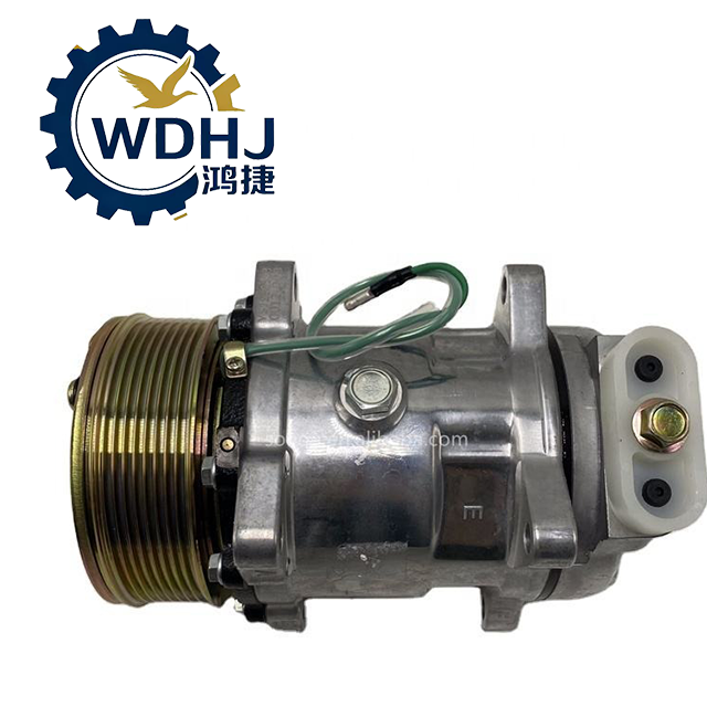 Truck Spare Parts Air Conditioning Compressor Assembly 8103020-D815N for FAW Jiefang J6 JH6 Air conditioning compressor assembly