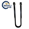 FAW Jiefang J5 J6 J7 Truck Spare Parts Rear Steel Plate U-clip U-Bolt 2912411-D814 for Tightening Rear Leaf Spring Rear Leaf Spring U-bolt