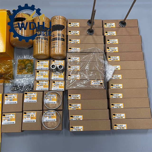 Diesel Engine Parts 3066 3054 3126 3306 3406 C4.4 C6.4 C6.6 C7 C9 C11 C13 C15 C18 Engine Repair Kit Overhaul Gasket Liner Kit