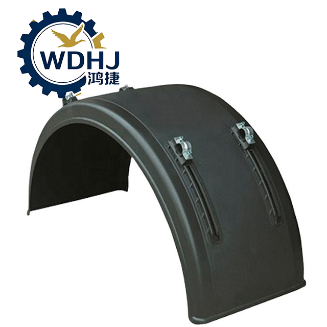 New High Quality Universal Black Truck Trailer Accessories Mud Plastic Fender Trailer Mudguards for Semi Trailer Truck Body