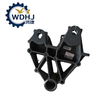 Truck Parts for HOWO Truck Chassis Suspension Spare Parts Right Combination Bracket for Front Spring WG9731520082/1