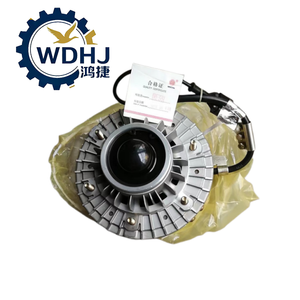 Weichai WP10 Diesel Engine Sinotruk Howo T7H Shacman F2000 F3000 Fan Clutch Assembly for Heavy Duty Vehicles New Condition Steel 612600061489