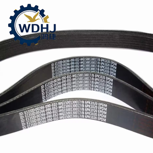 Premium 10PK1267 VG1246060088 VG1246060080 AZ1246060088 VG2600020258 Fan Belt for Shacman Foton FAW Heavy Truck Spare Parts