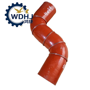 DZ97259535084 Intercooler Hose for Chinese Shacman Truck Parts High Quality Hot Sale Parts ISZ Intercooler Outlet Hose